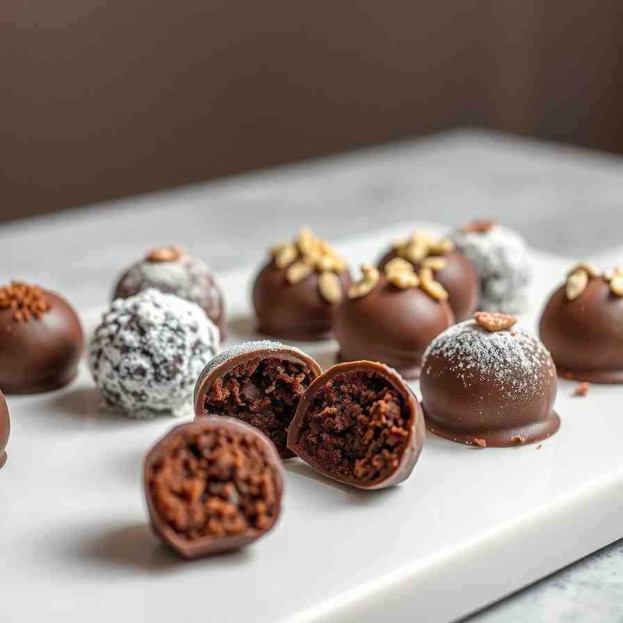 Easy No-Bake Chocolate Cake Truffles (Kartoshka Recipe)